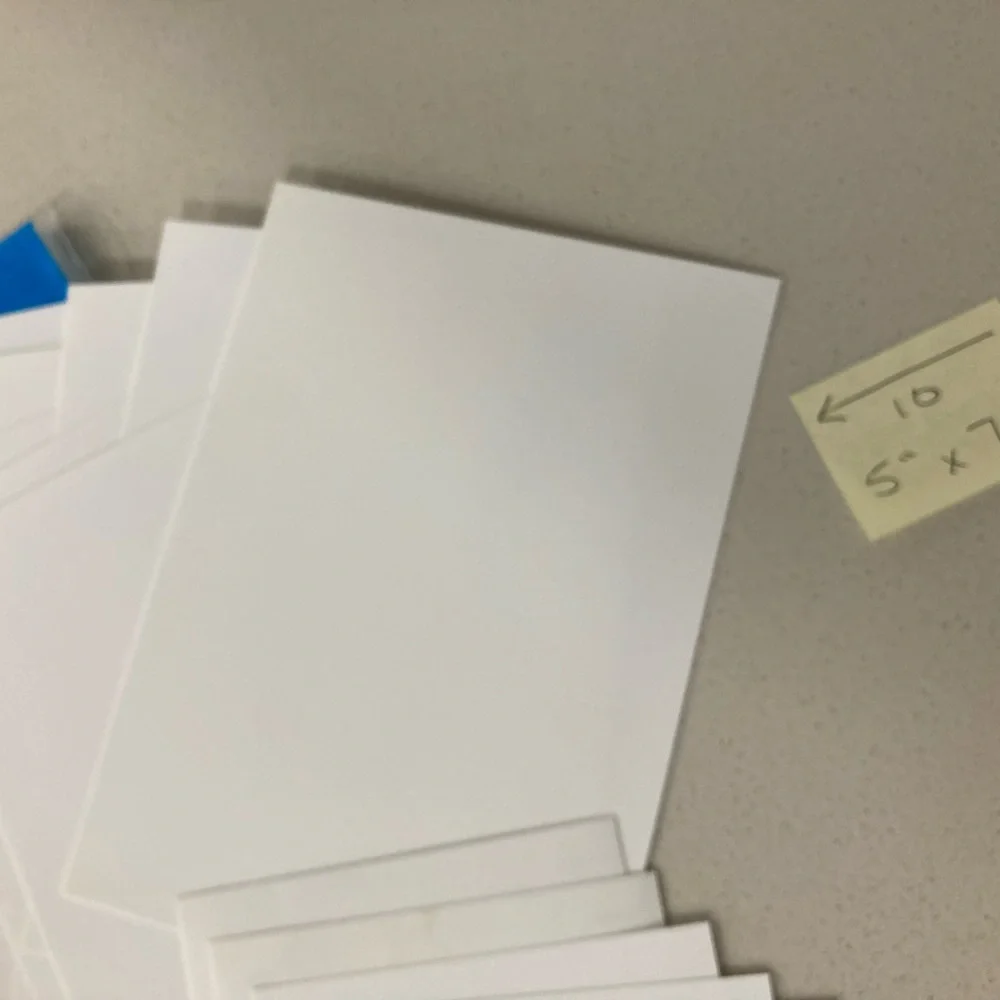 HP product set of photo paper and envelopes